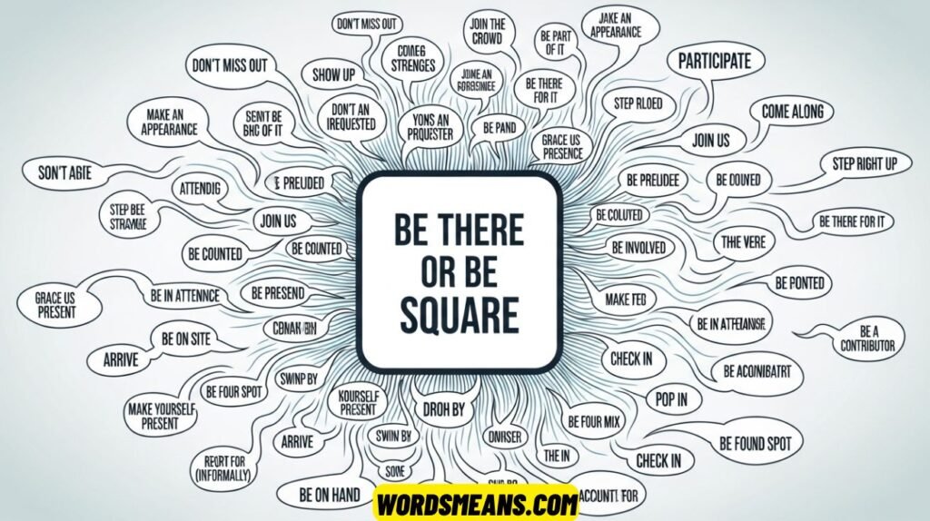 Be There or Be Square Alternatives