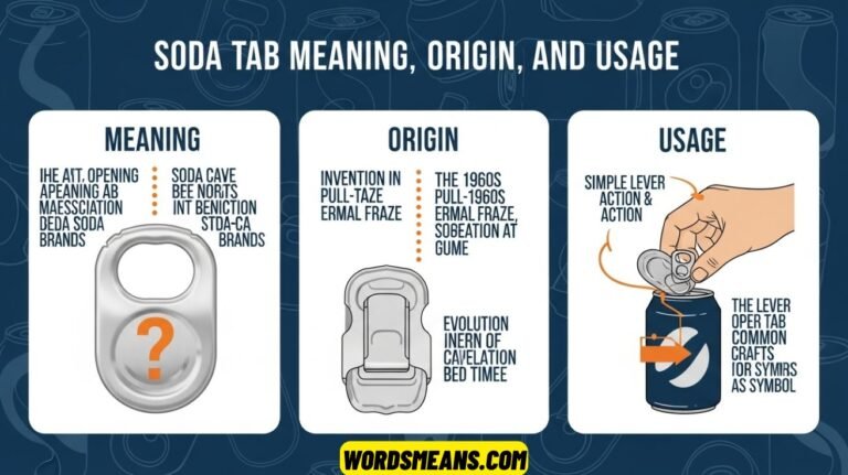 Soda Tab Meaning