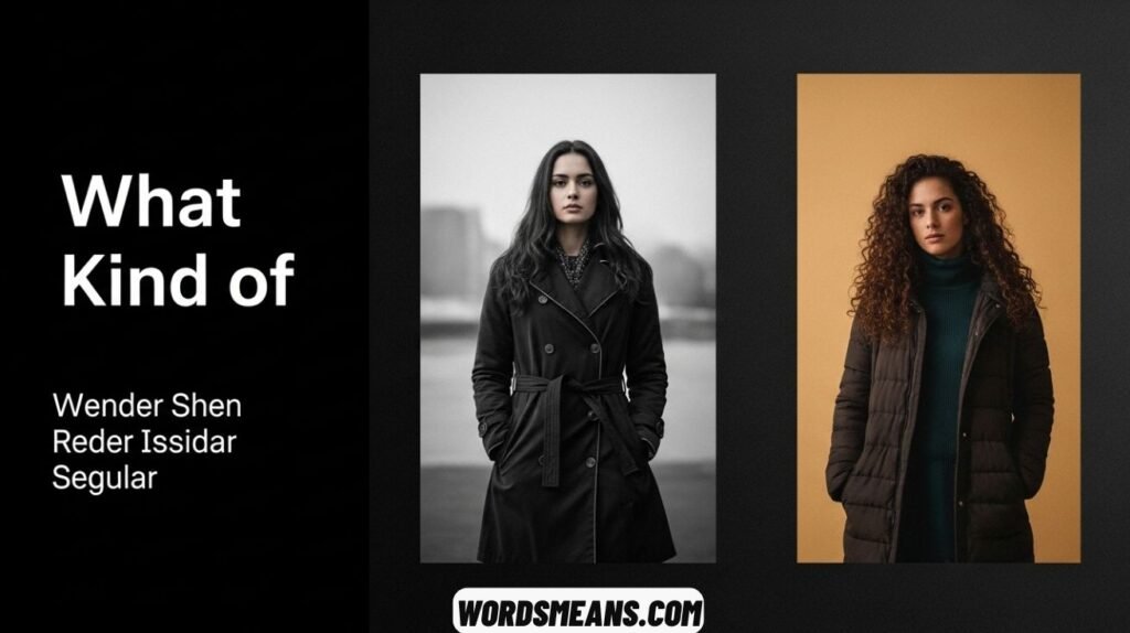 What Kind of Vs What Kinds of