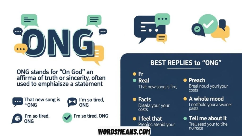 Best Replies to ONG and Its Meaning