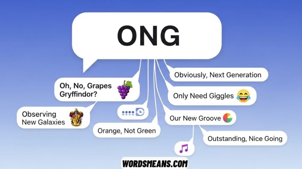 Best Replies to ONG and Its Meaning