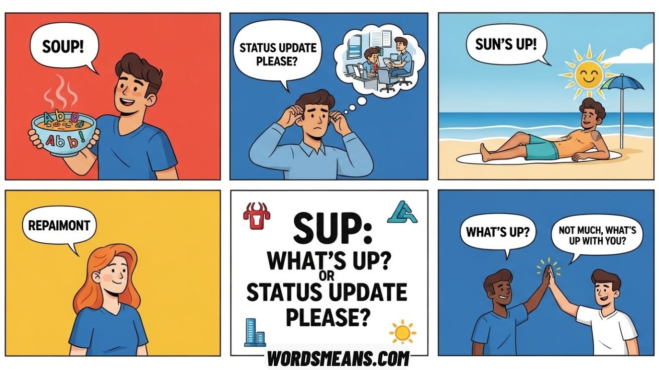 Best Reply to SUP and Its Meaning