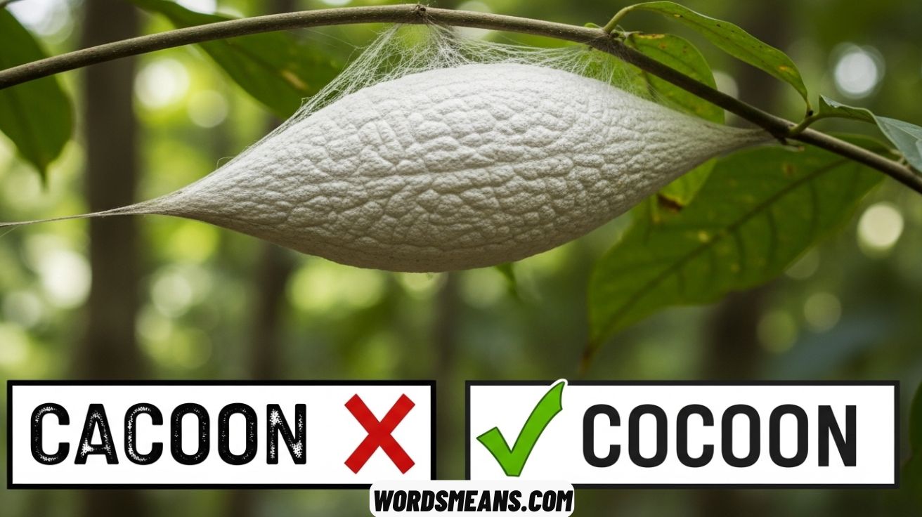 Cacoon or Cocoon: Which Spelling is Correct?