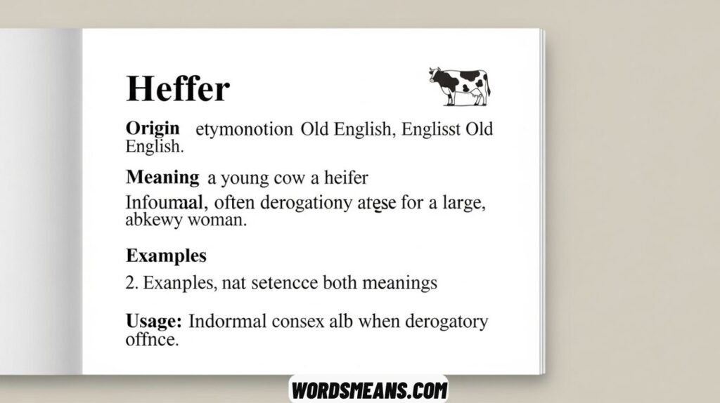 Heffer Its Meaning