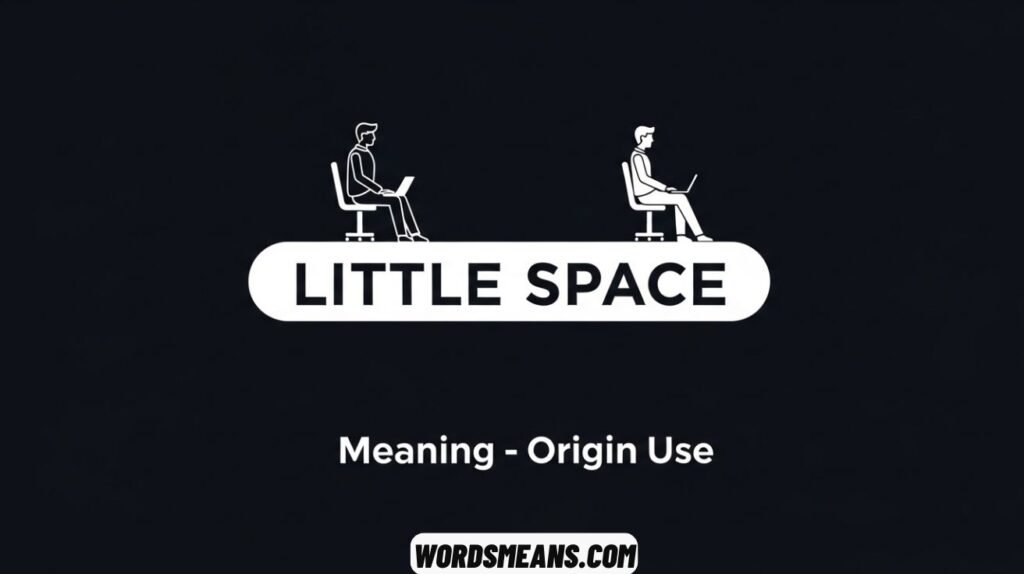 Little Space Its Meaning