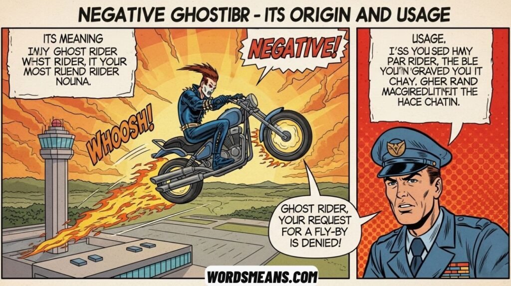 Negative Ghost Rider Its Meaning