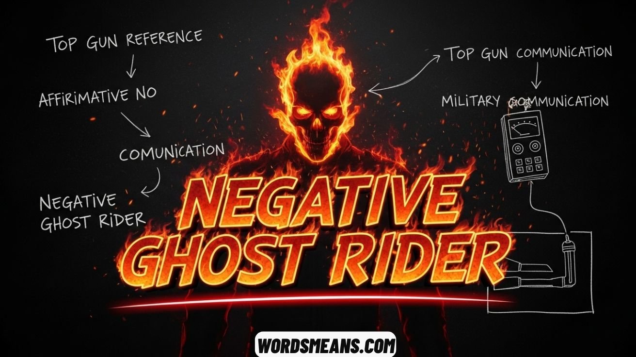 Negative Ghost Rider Its Meaning