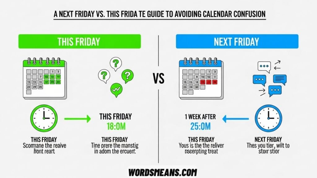 Next Friday vs. This Friday