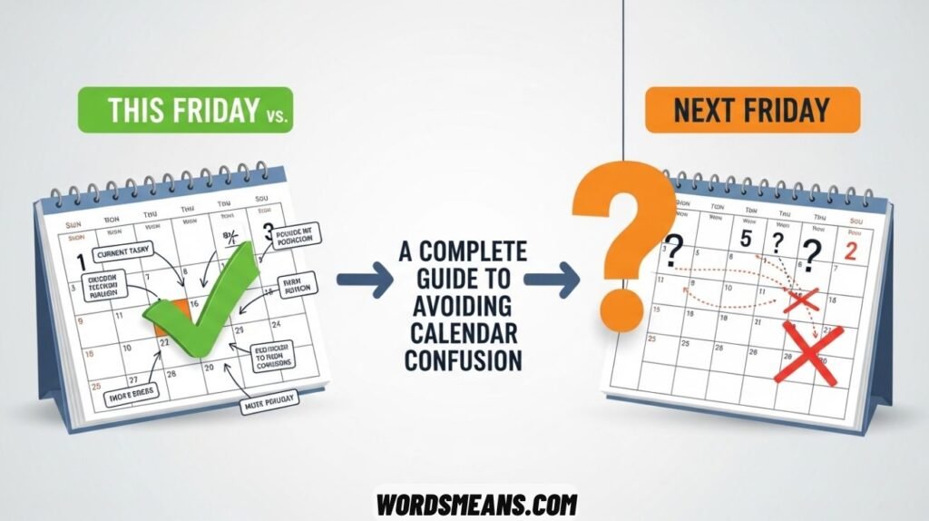 Next Friday vs. This Friday