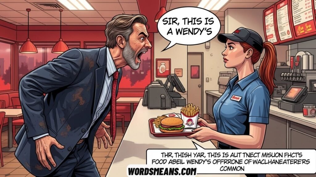 Sir This Is A Wendy’s – Its Meaning