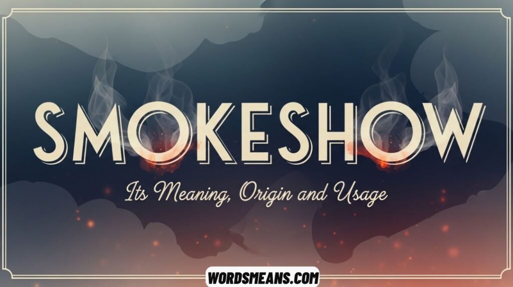 Smokeshow Its Meaning