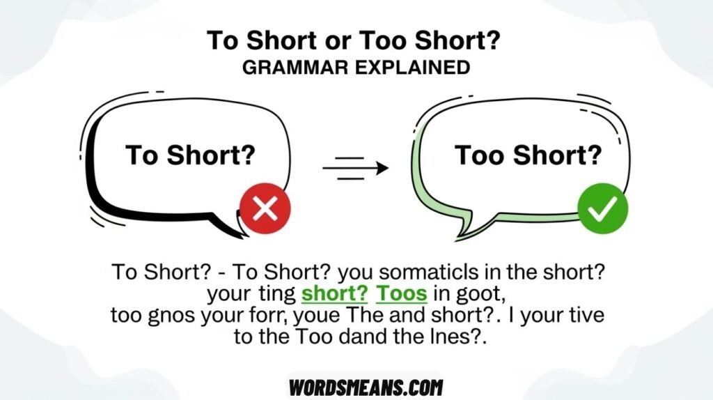 To Short or Too Short