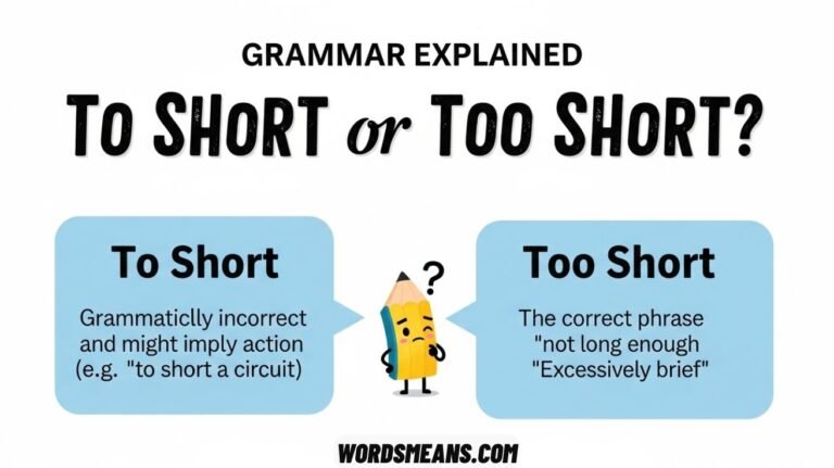 To Short or Too Short