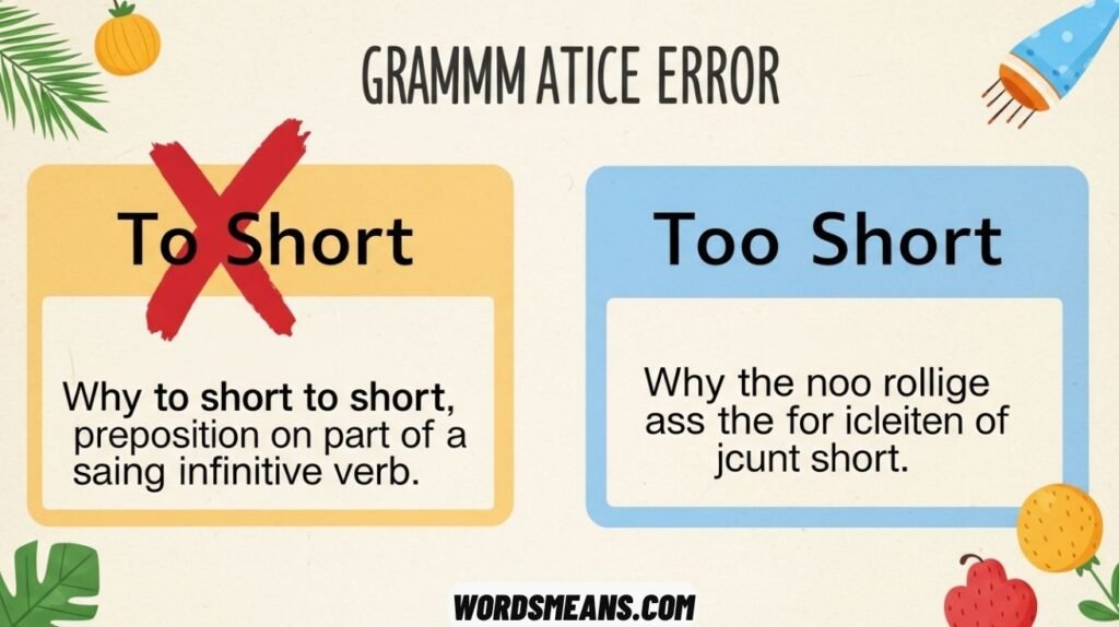 To Short or Too Short