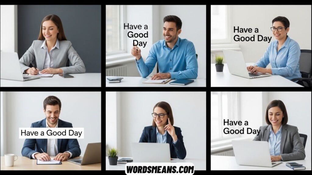 Unique Ways to Say “Have a Good Day” Professionally