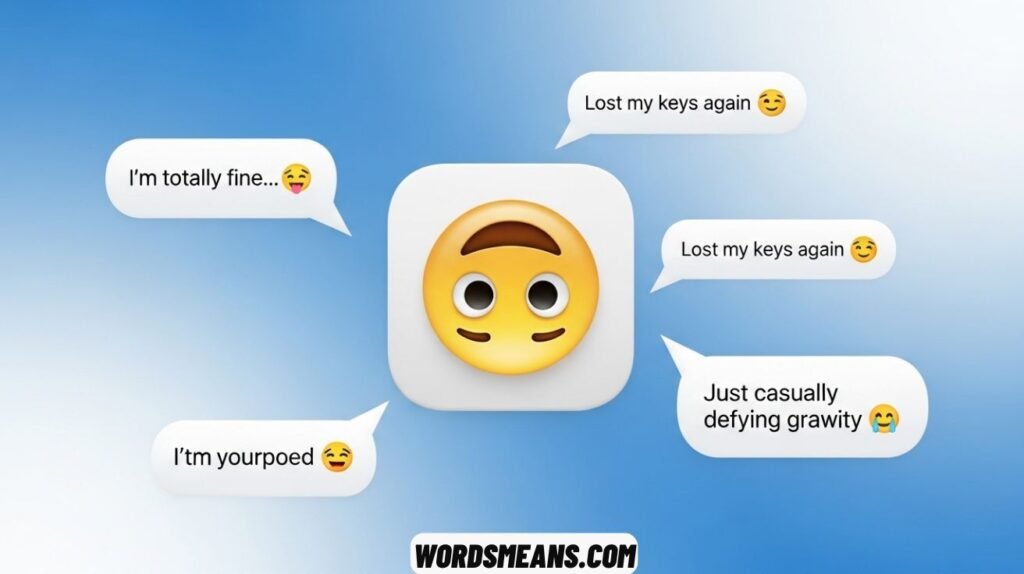 Upside Down Emoji Meaning and Uses