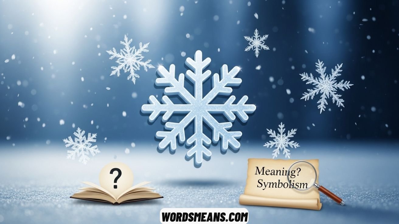 What Does the Snowflake Emoji Really Mean?