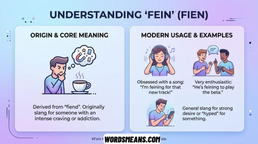 Fein Definition Meaning