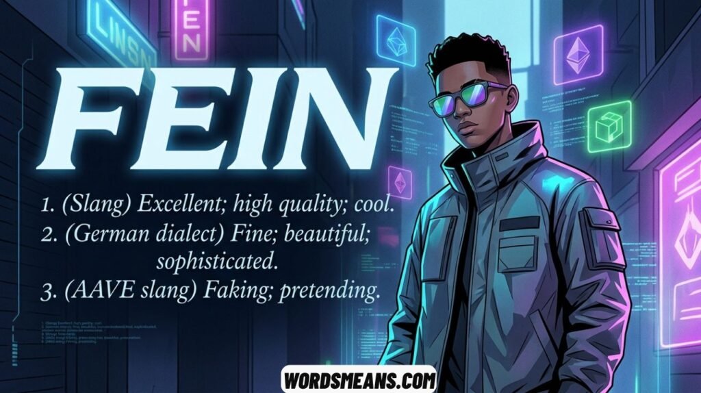 Fein Definition Meaning