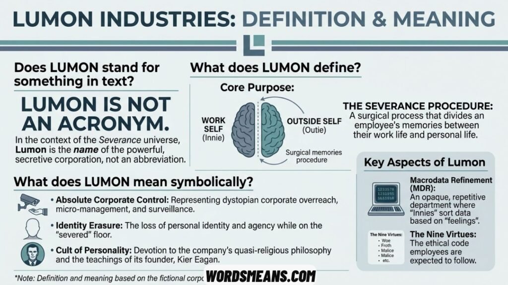 Lumon Definition