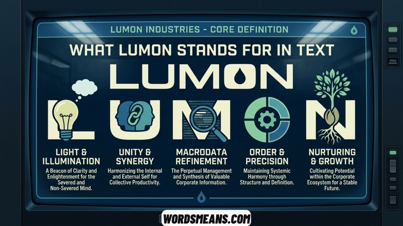 Lumon Definition