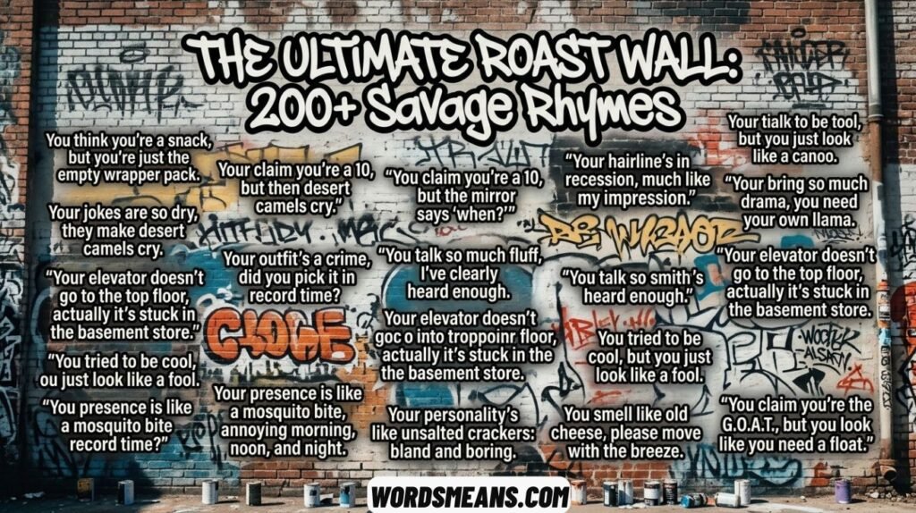 Roasts That Hurt