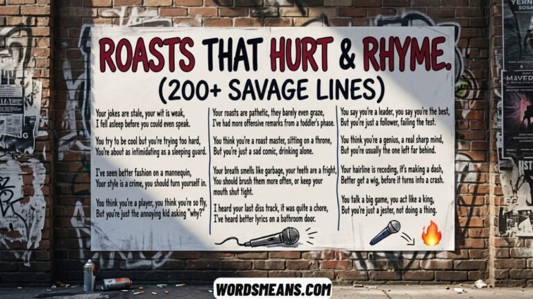 Roasts That Hurt