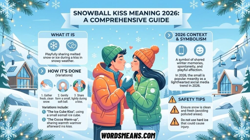 Snowball Kiss Meaning